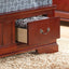 Upholstered Panel Sleigh Bed Design