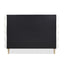 Stockholm - Modern Wavy Headboard Platform Bed