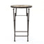 Silvester - End Table - Beige / Black
