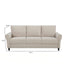 Patricia - Curved Arm 3 Seater Sofa