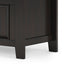 Amherst - Small Transitional Entryway Storage Bench