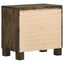 2 Drawer Nightstand - Brown Wood
