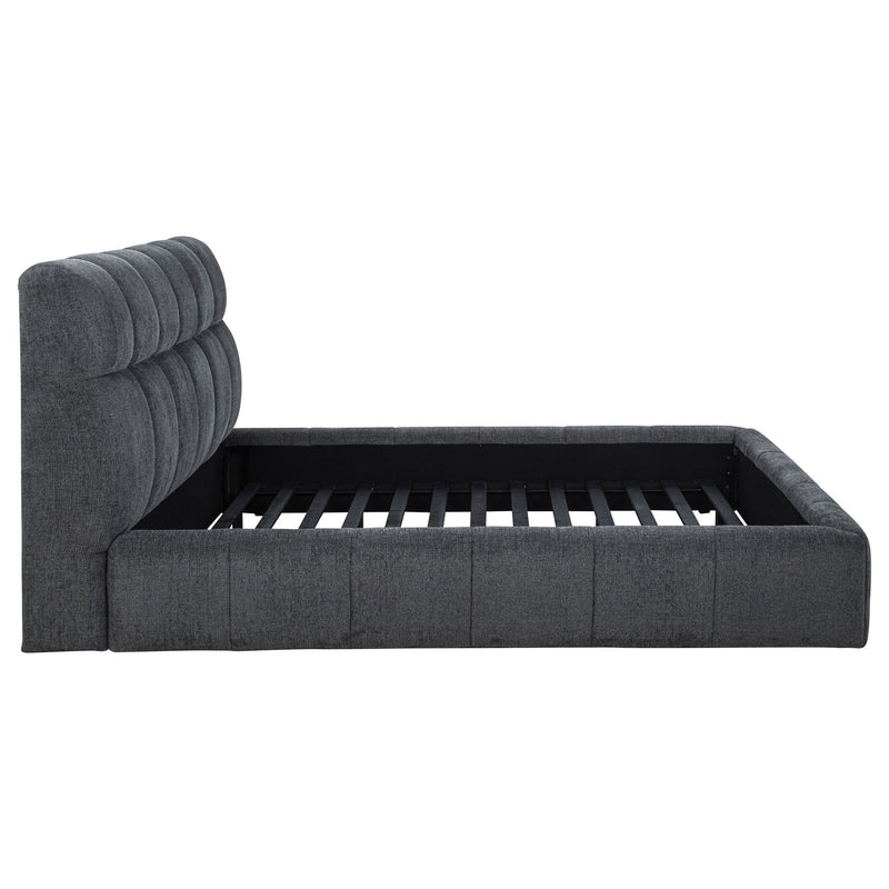 Branson - Platform Bed With Tufted Headboard