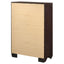 Hadfield - 5 Drawer Chest In Rich - Dark Brown