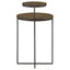 2 Tier Accent Table - Brown
