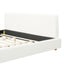 Upholstered Platform Bed Frame With Thick Headboard
