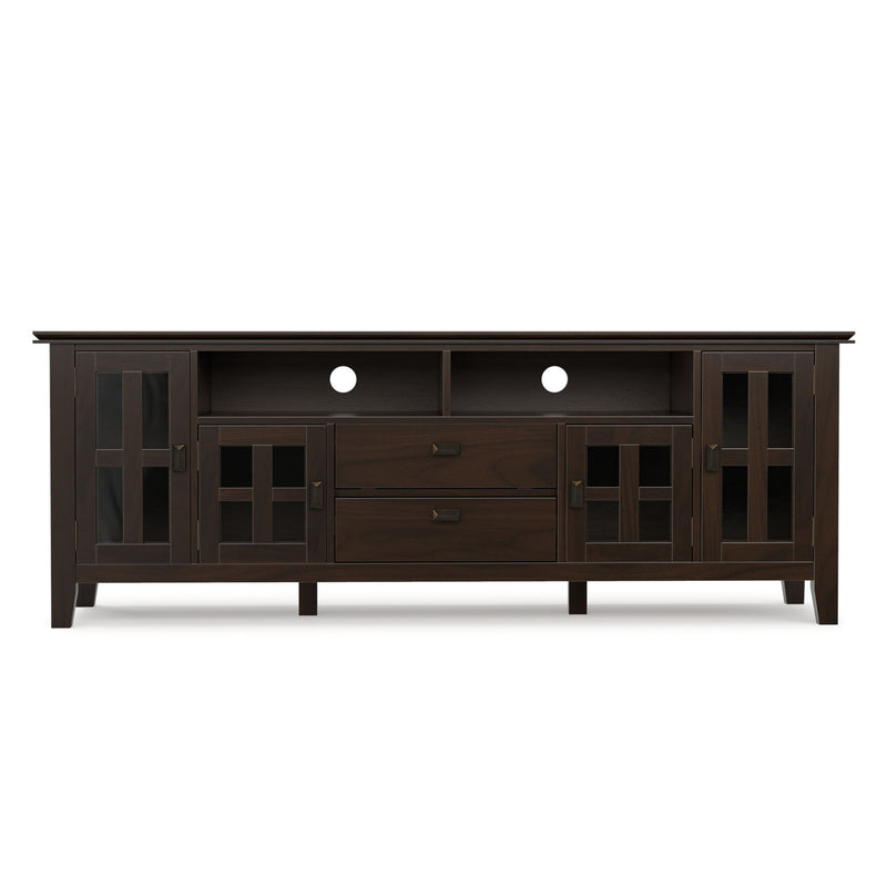 Artisan - TV Media Stand - Tobacco Brown