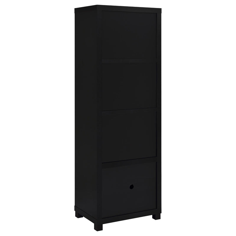 Arnaud - 3 Piece TV Stand Set With Storage - Black