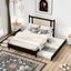 Platform Bed With 2 Big Drawers & Trundle