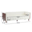 Contemporary 3 Seater Sofa With Tufted Design