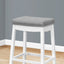 Comfortable Bar Stool, Bar Height, Saddle Seat, Transitional (Set of 2)