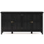Artisan - Handcrafted Wide 4 Door Storage Cabinet