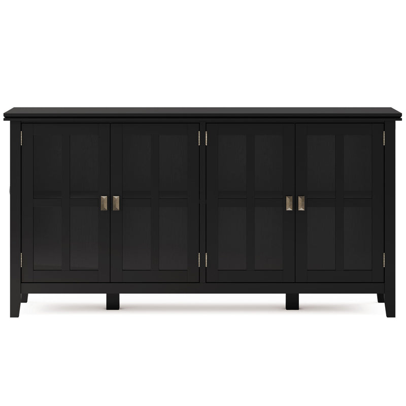 Artisan - Handcrafted Wide 4 Door Storage Cabinet