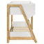 Fjord - Twin Over Twin Bunk Bed, Fits Standard Mattresses - White / Natural