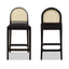 Panama - Curved Back Cane Counter Stool (Set of 2)