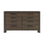 8 Drawer Dresser With Rustic Design