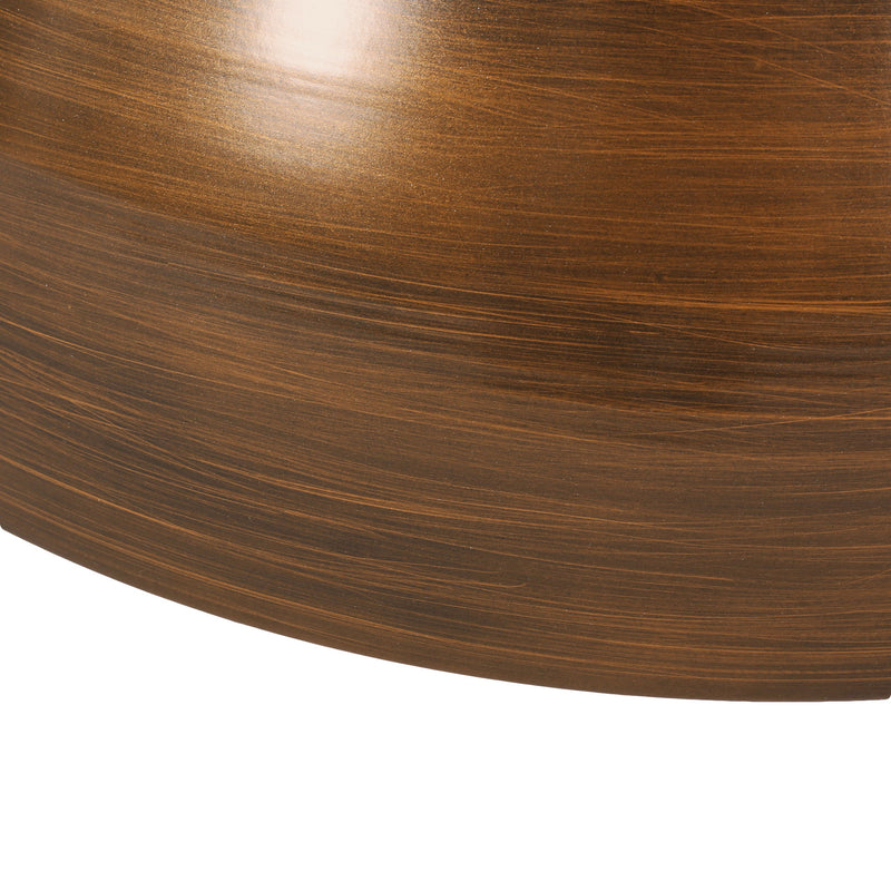 Sparling - Modern Iron Hourglass Coffee Table