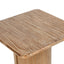 Sonoma - Square Pedestal Side Table - Antique Brown