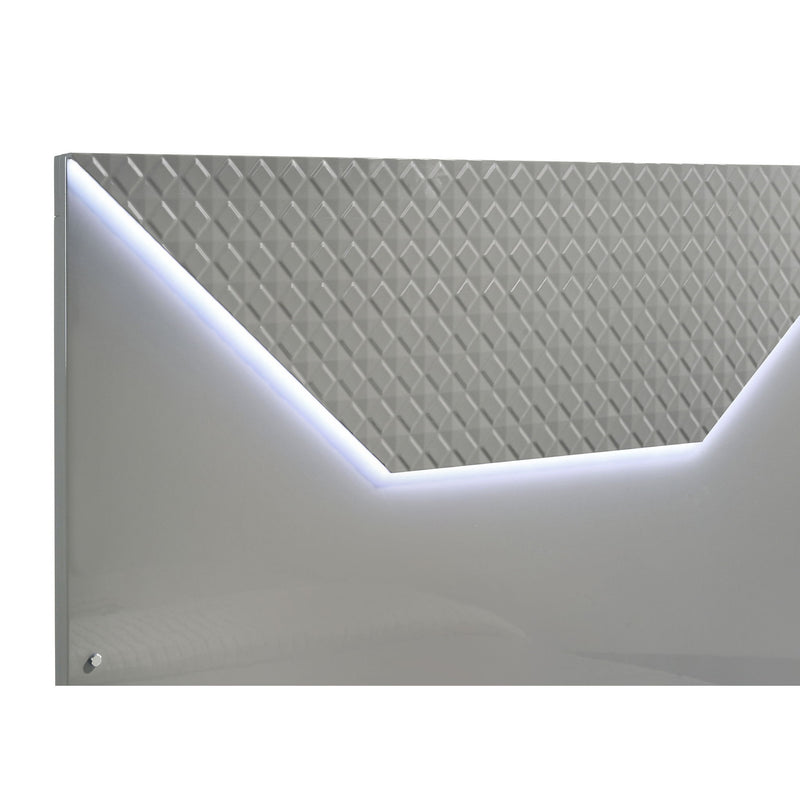 Pierce - Juego de dormitorio con iluminación LED