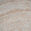 Modern Concrete Side Table With Travertine, Indoor / Outdoor Use - Beige