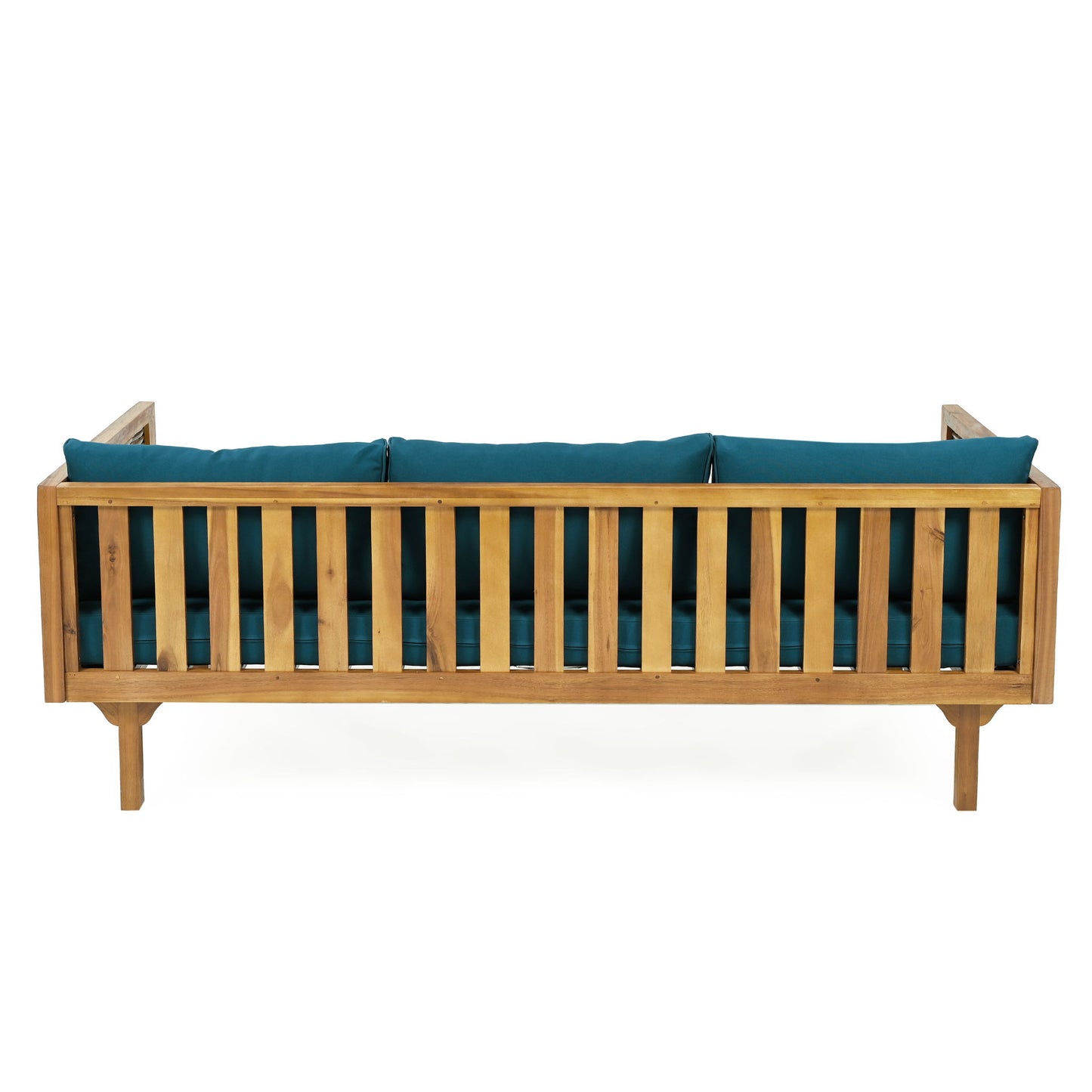 Claremont - 3 Seater Daybed Teak Acacia Wood Water Resistant Cushions