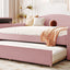 Upholstered Daybed With Storage Armrests, Trundle And Latest Integrated tooth Audio System