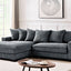 Luxe - Oversized 2 Piece Sectional Couches For Living Room, L Shaped Sofa With Chaise