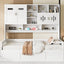 Daybed With All-In-One Cabinet And Shelf