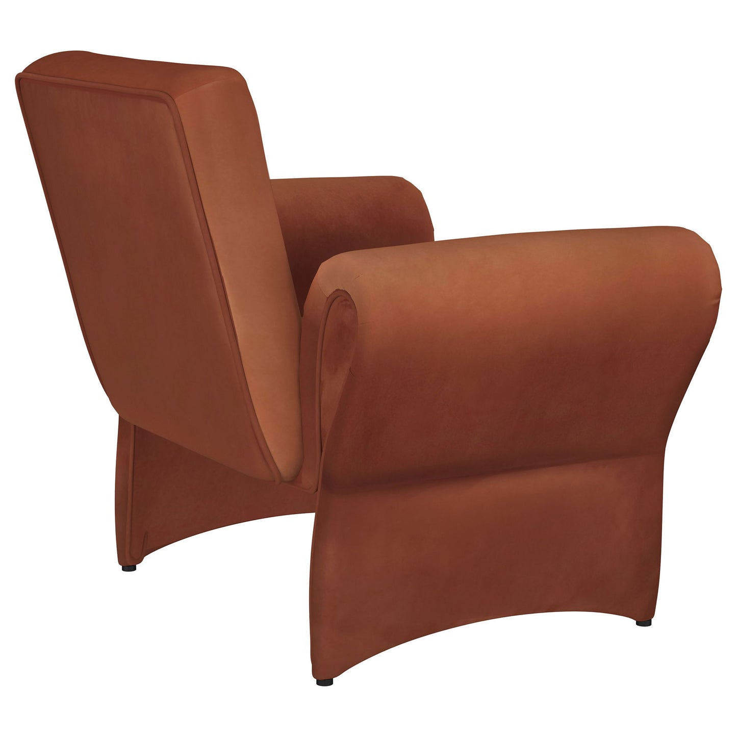 Whitney - Accent Armchair - Rusty Orange