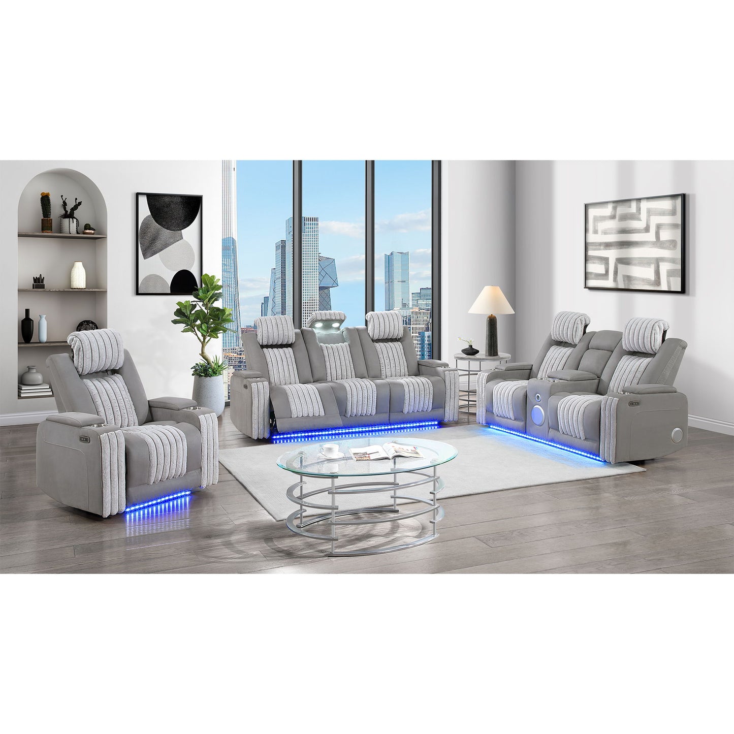 Duran - Power Recliner With Power Headrest