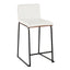 Mason Mara - Contemporary Fixed Height Quality Counter Stool (Set of 2)