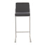 Fuji - Contemporary And Modern Elegance High Back Barstool