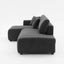 Jessica - Lamb Wool Sectional Sofa With Chaise