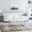 Chesterfield Style 3 Seater Sofa With Deep Button Tufting