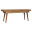 Larissa - Triple Accent Cane Bench - Beige