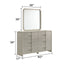 Aria - 6 Drawer Dresser - Beige