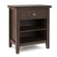 Artisan - Bedside Table - Warm Walnut Brown