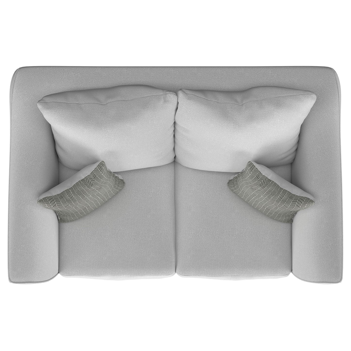 Alcazar - Arm Loveseat 2 Seater - Sand