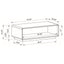 Fletcher - Table With Open Shelf