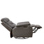 Liyasi - Dual Okin Motor Rocking And 240° Swivel Single Sofa Seat Recliner Chair Infinite Position, Head Rest With Power Function