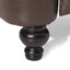 Tufted Design Wide Manual Recliner Chair
