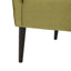 Contemporary Upholstered Club Chair With Button Tufting