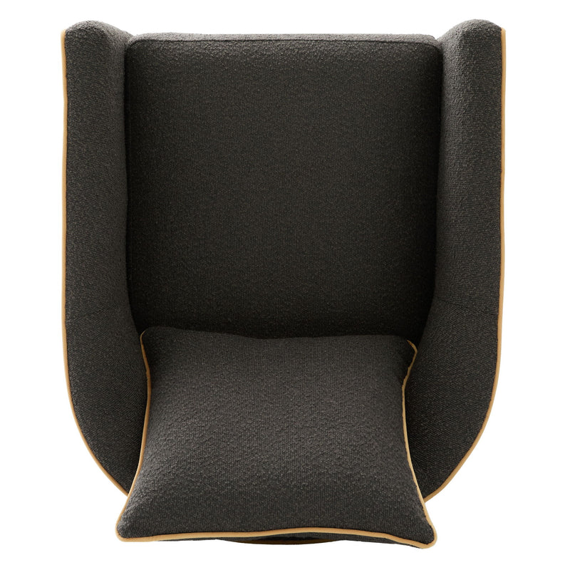 Swivel Accent Chair, Rotating Base, For Living Room