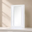 Abigale - Nightstand With Mirror Top, LED Lighting (Includes Mirror And Nightstand) - White