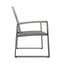 Aresha - Metal Outdoor Dining Armchair (Set of 2) - Gray