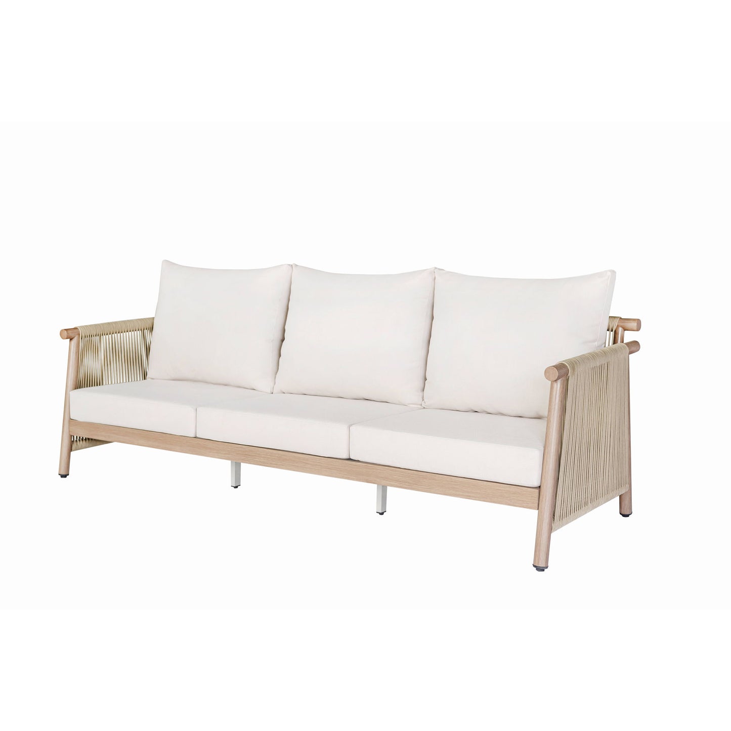 Zira - 5 Piece Patio Sofa Set - Beige