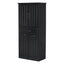 Modern Bathroom Storage Cabinet With Two Laundry Baskets, One Drawer, Adjustable Shelf