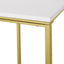 Modern Glam C - Shape End Table