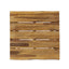 Passion - Outdoor Side Table With Cross Base And Slatted Top - Teak