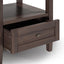 Warm Shaker - End Table - Warm Walnut Brown